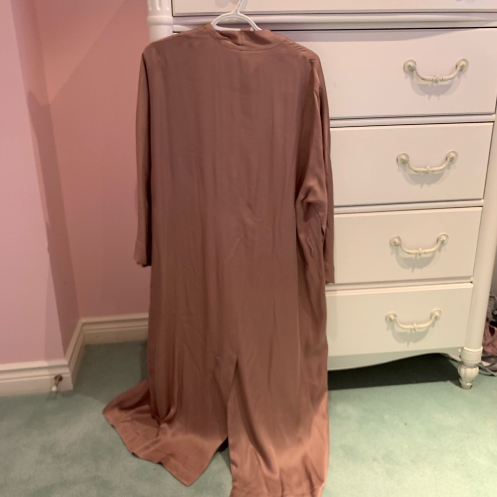 Wilfred “Durante” Satin Robe / Duster Jacket - Picture 6 of 6